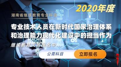 专业技术人员在新时代国家治理体系和治理能力现代化建设中的担当作为