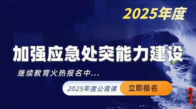 加强应急处突能力建设（2025年度公需科目）